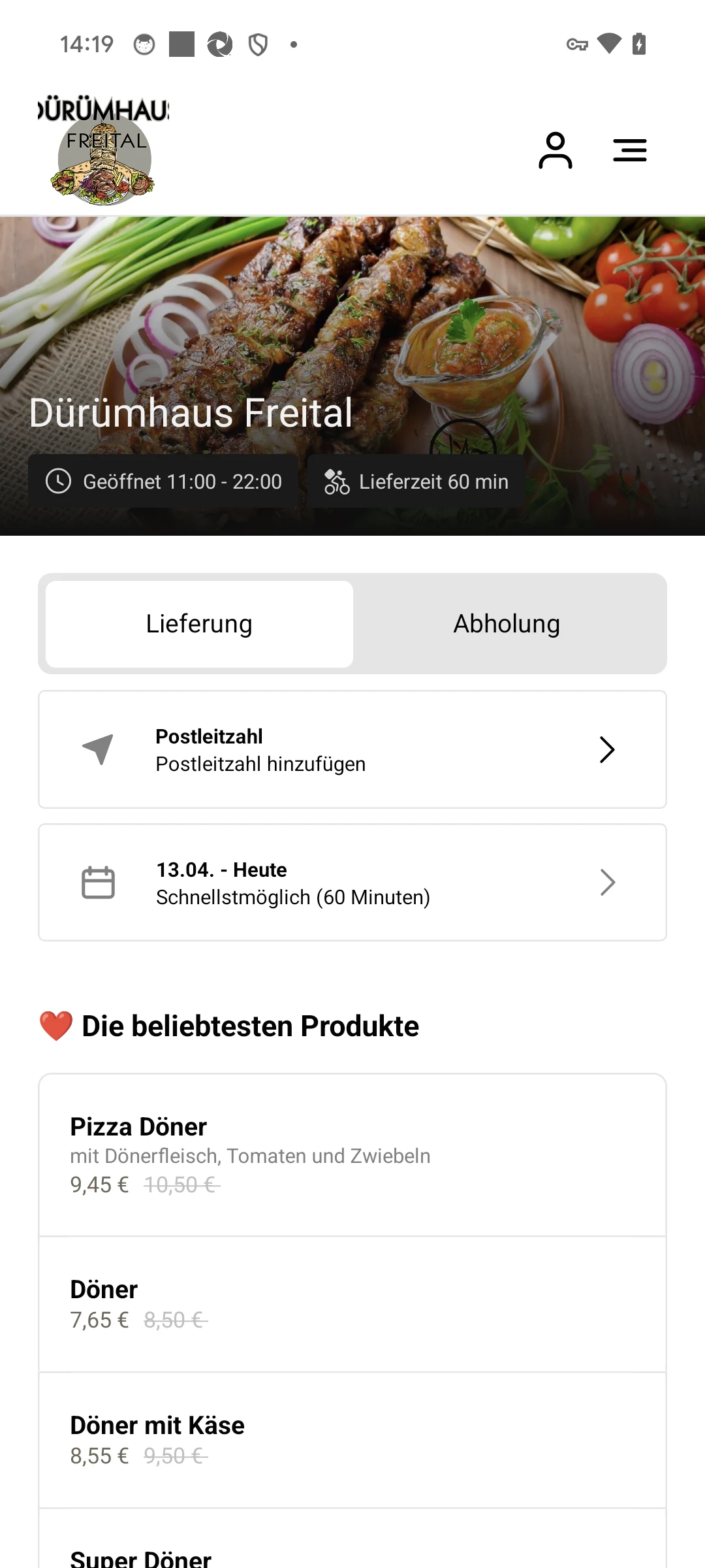 Dürümhaus Freital screenshot