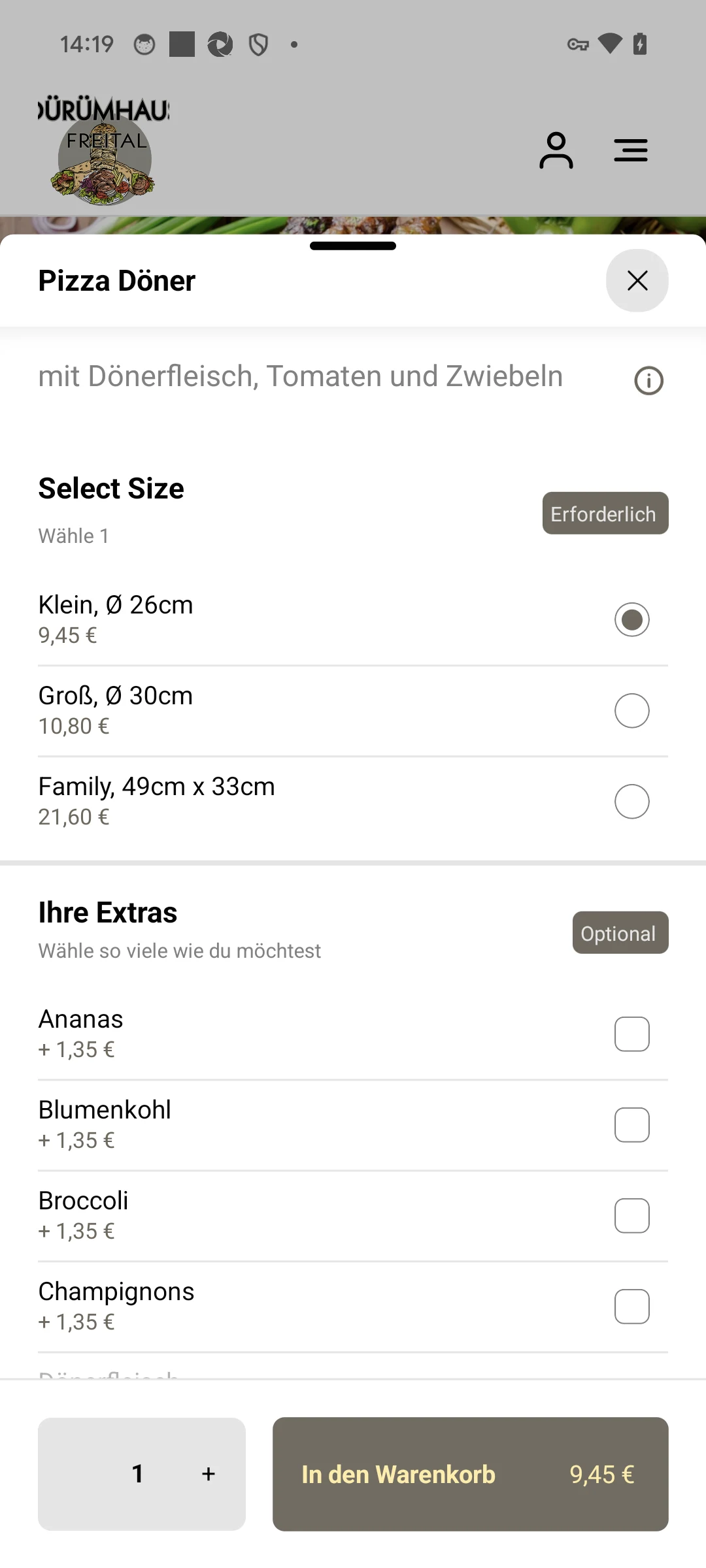Dürümhaus Freital screenshot